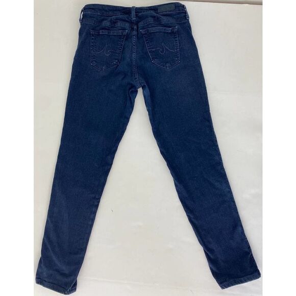 AG Adriano Goldschmied Jeans The Legging Super Skinny Blue Denim - Size 29 - Picture 1 of 9